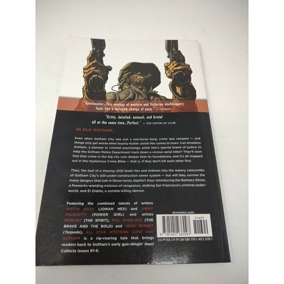 Guns and Gotham by Justin Gray and Jimmy Palmiotti (2012, Trade Paperback) V1 - Picture 5 of 6